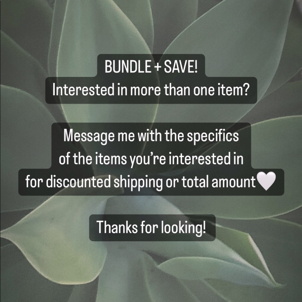 BUNDLE + SAVE